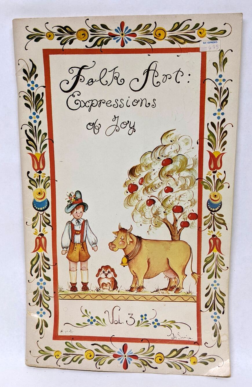 Vintage 1970s- Folk Art Expressions - Volume 3 Painting, by JoSonja Jansen